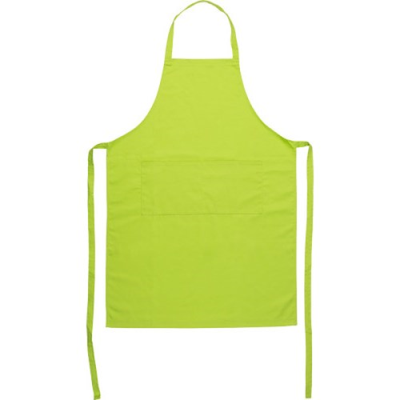 COTTON with Polyester Apron in Lime