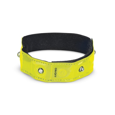 VISIBLE REFLECTIVE ARM BAND in Yellow
