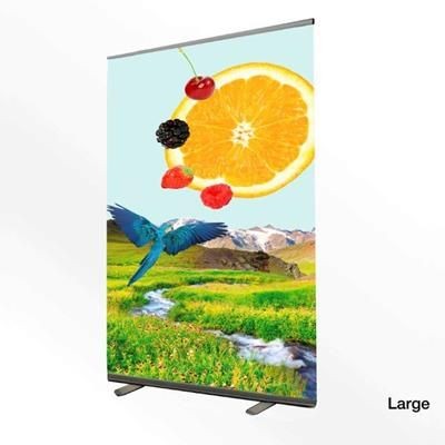 LARGE PVC PULL UP ROLLER BANNER