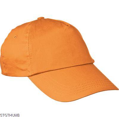 5 PANEL CLASSIC BASEBALL CAP in Orange