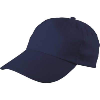 BASEBALL CAP, COTTON TWILL in Blue