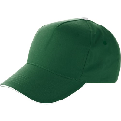 BASEBALL CAP with Sandwich Peak in Green