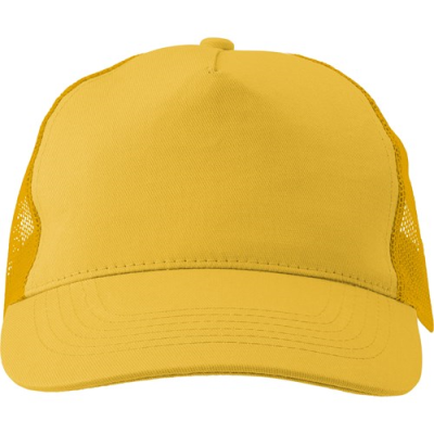 COTTON TWILL AND CAP in Yellow
