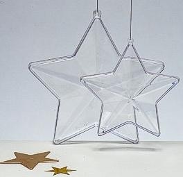 PROMOTIONAL PERSPEX STAR BAUBLE