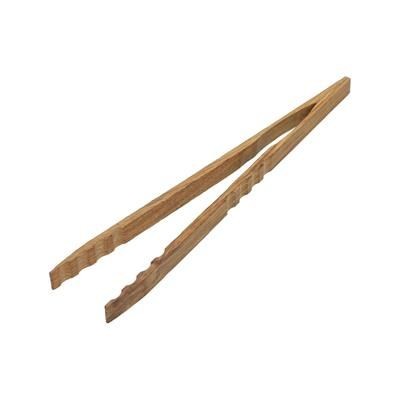 GRILL BARBECUE TONGS OAK in Natural