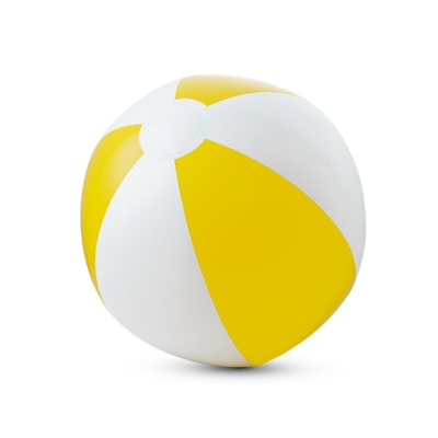 CRUISE INFLATABLE BEACH BALL in Yellow