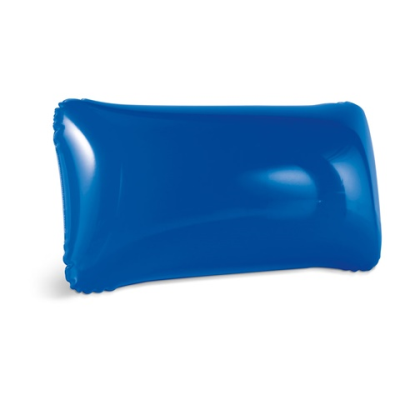 TIMOR OPAQUE PVC INFLATABLE BEACH CUSHION in Blue