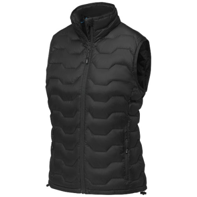 EPIDOTE LADIES GRS RECYCLED THERMAL INSULATED DOWN BODYWARMER in Solid Black