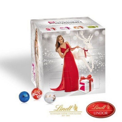 PERSONALISED LINDT ADVENT CALENDAR CUBE