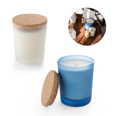 DUVAL AROMATIC SOY CANDLE with Wood Lid