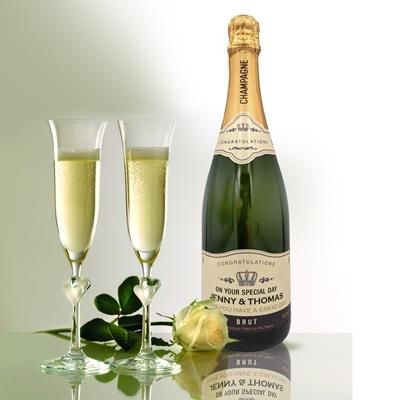 PERSONALISED CHAMPAGNE GIFT 750ML