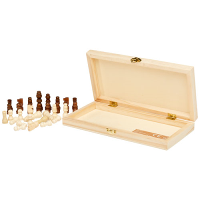 KING WOOD CHESS SET in Natural