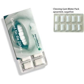 CHEWING GUM BLISTER PACK