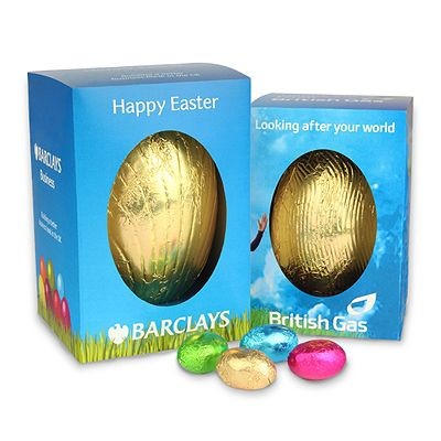 PERSONALISED MEDIUM CHOCOLATE EASTER EGG in Gift Box