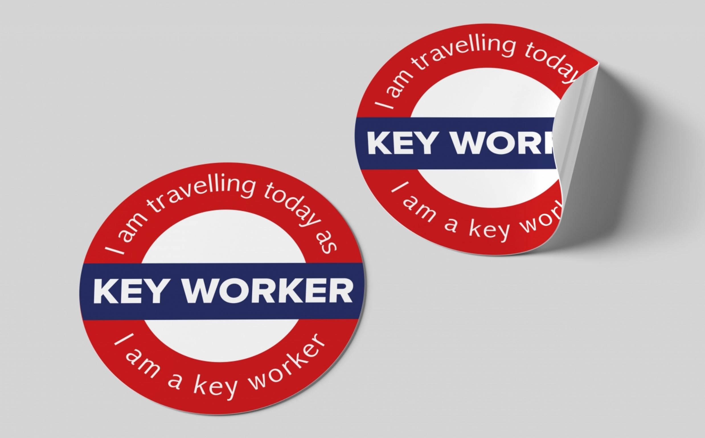Covid-19 Essential Worker Stickers