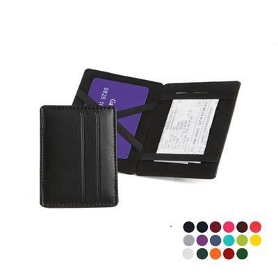 MAGIC CARD OR RECEIPT WALLET in Choice of Belluno Colours