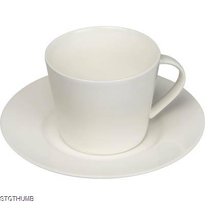 CUP with Saucer 175 Ml in White