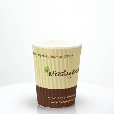 RIPPLED PAPER CUP - FULL COLOUR 8OZ-230ML