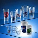PLASTIC CUP or GLASS