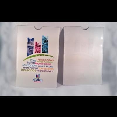 FULL COLOUR DIGITAL PRINTED PVC BUILDING SOCIETY PASS BOOK COVER