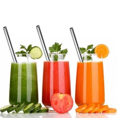 STRAIGHT REUSABLE STAINLESS STEEL DRINKING STRAW