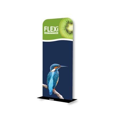 SMALL FLEXI LUXE FABRIC BANNER STAND