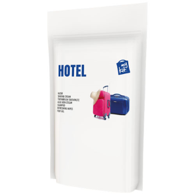 MYKIT HOTEL KIT with Paper Pouch in White