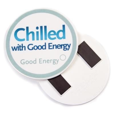 RECYCLED 75MM ROUND FRIDGE MAGNET