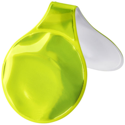 RFX™ M-10 ROUND REFLECTIVE PVC MAGNET SMALL in Neon Fluorescent Yellow