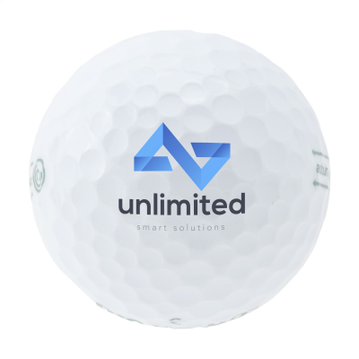 TOMORROW GOLF SINGLE PACK RECYCLED GOLF BALL in White