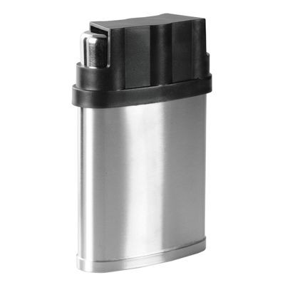 7OZ SILVER STAINLESS STEEL METAL HIP FLASK with 3 Cup in Cover