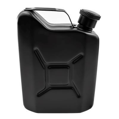 JERRY CAN HIP FLASK 5OZ in Black