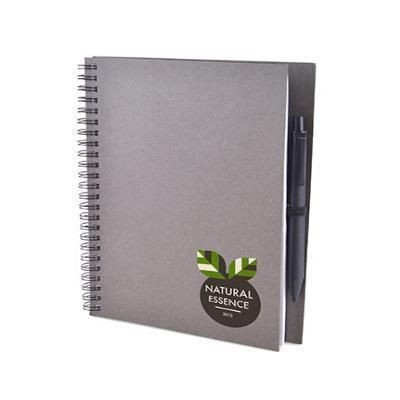 A5 INTIMO RECYCLED NOTE BOOK in Black