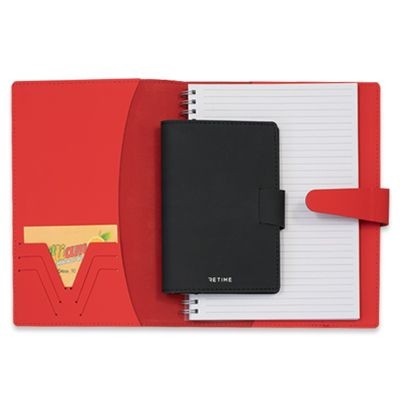 ECO-FRIENDLY REFILLABLE BONDED LEATHER WIRE-O NOTE BOOK DIARY