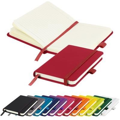 FULL COLOUR PRINTED MORIARTY A6 LINED SOFT TOUCH PU NOTE BOOK 196 PAGES in Red