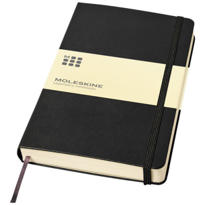 MOLESKINE CLASSIC EXPANDED L HARD COVER NOTE BOOK - RULED in Solid Black