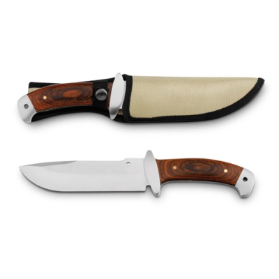 NORRIS KNIFE in Stainless Steel Metal & Wood
