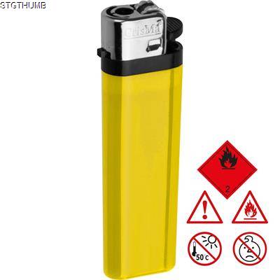 DISPOSABLE POCKET LIGHTER in Yellow