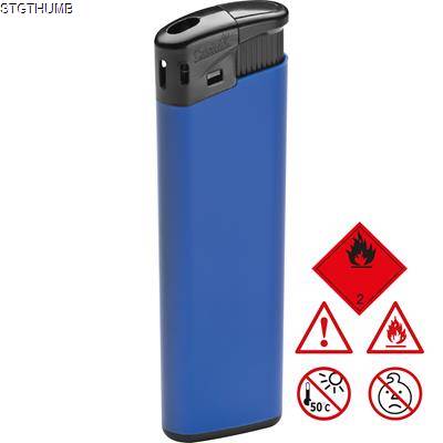 ELECTRONIC PLASTIC LIGHTER in Blue