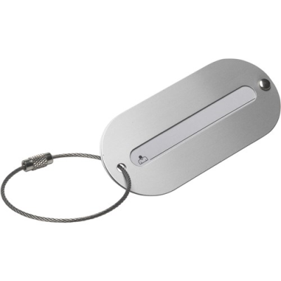 LUGGAGE TAG in Silver