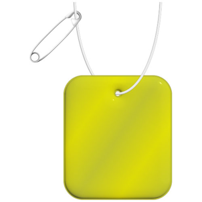 RFX™ H-20 RECTANGULAR XXL REFLECTIVE PVC HANGER in Neon Fluorescent Yellow