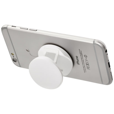 BRACE PHONE STAND with Grip in White