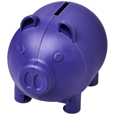 OINK SMALL PIGGY BANK in Purple