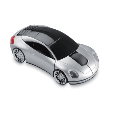 CORDLESS MOUSE in Car Shape in Silver