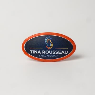 ALWAYS RECYCLED SELECT NAME BADGE – OVAL