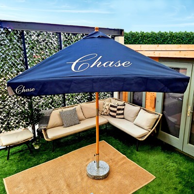 PREMIUM SUSTAINABLE FSC WOOD PARASOL WITH ECO CANOPY