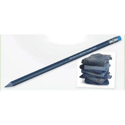 GREEN & GOOD RECYCLED DENIM PENCIL with Eraser
