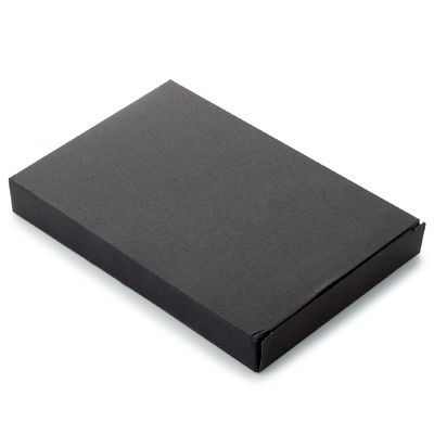 SMALL NOTE BOOK PRESENTATION BOX in Black