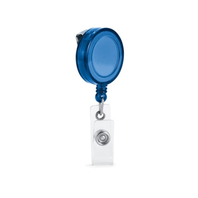 YEATS EXTENSIBLE BADGE HOLDER in Blue