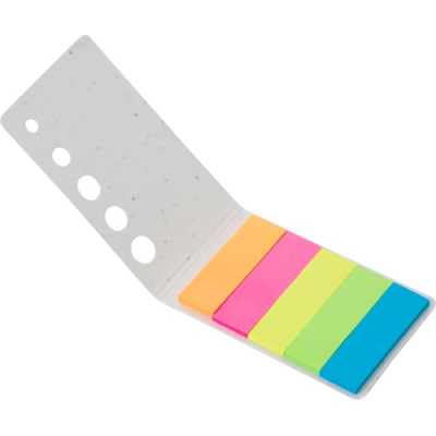 SEEDS PAPER STICKY NOTES in White